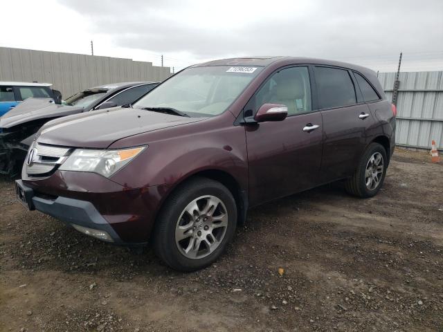 acura mdx techno 2009 2hnyd28419h517692