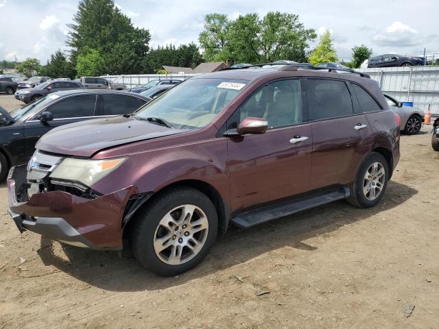 acura mdx techno 2008 2hnyd28468h511160