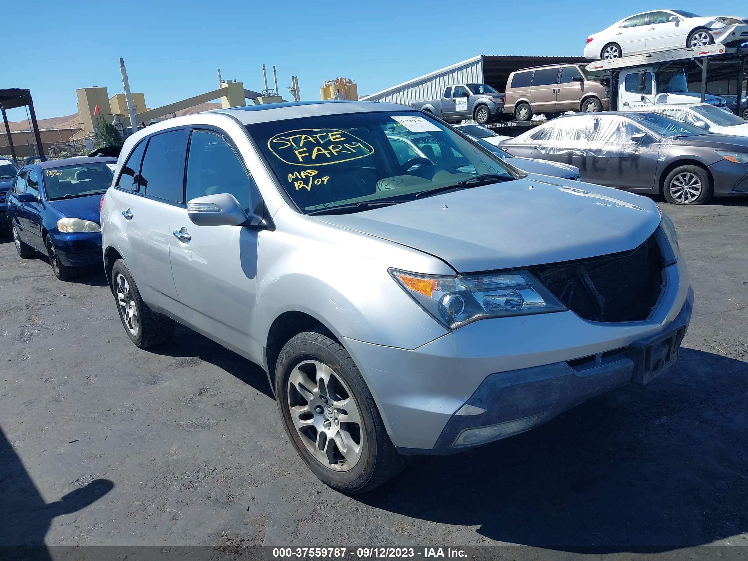 acura mdx 2007 2hnyd28477h532257