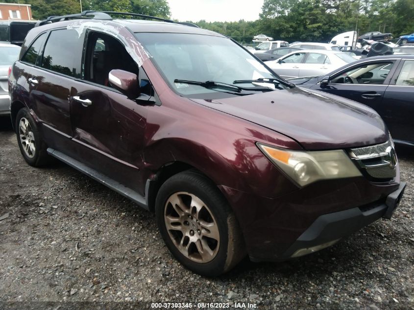 acura mdx 2007 2hnyd28497h521504