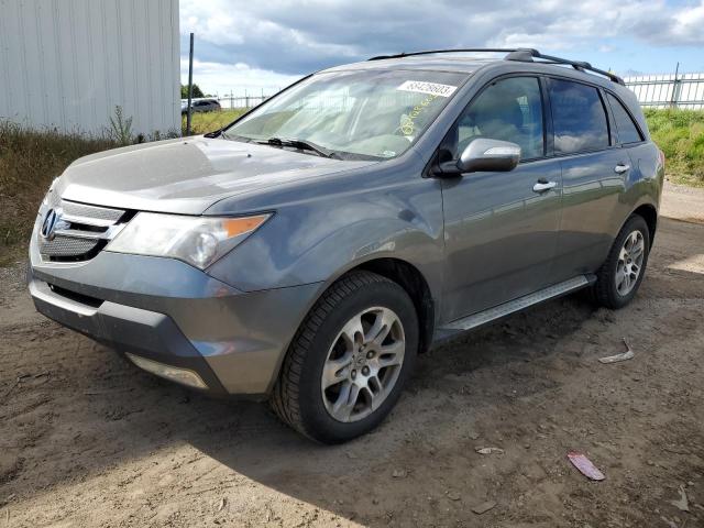 acura mdx techno 2008 2hnyd28498h525599