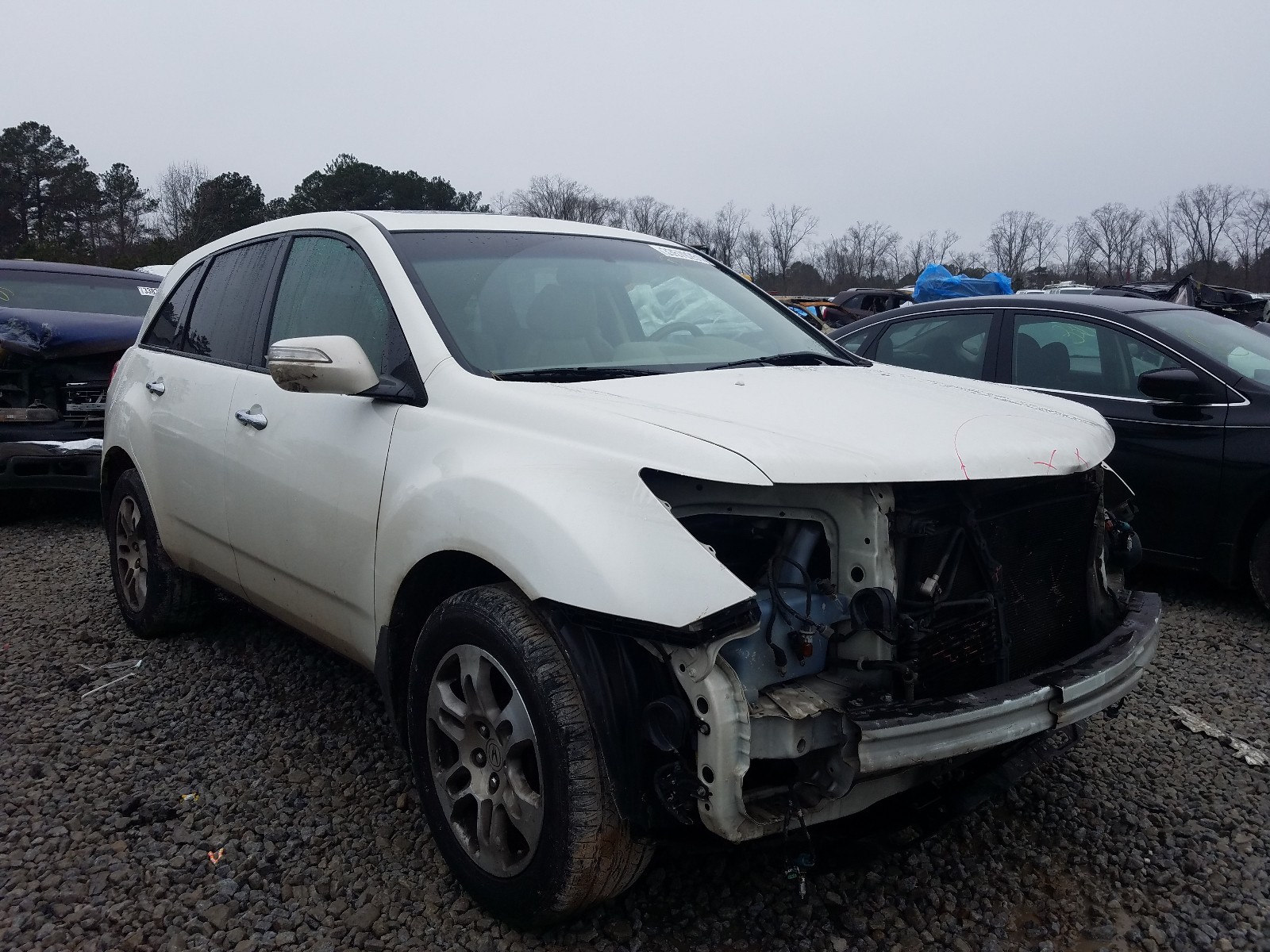 acura mdx techno 2009 2hnyd28499h522462