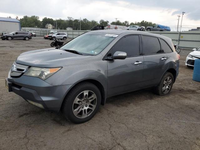 acura mdx techno 2008 2hnyd284x8h537566