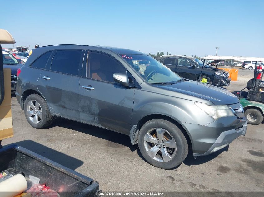 acura mdx 2007 2hnyd28507h501215