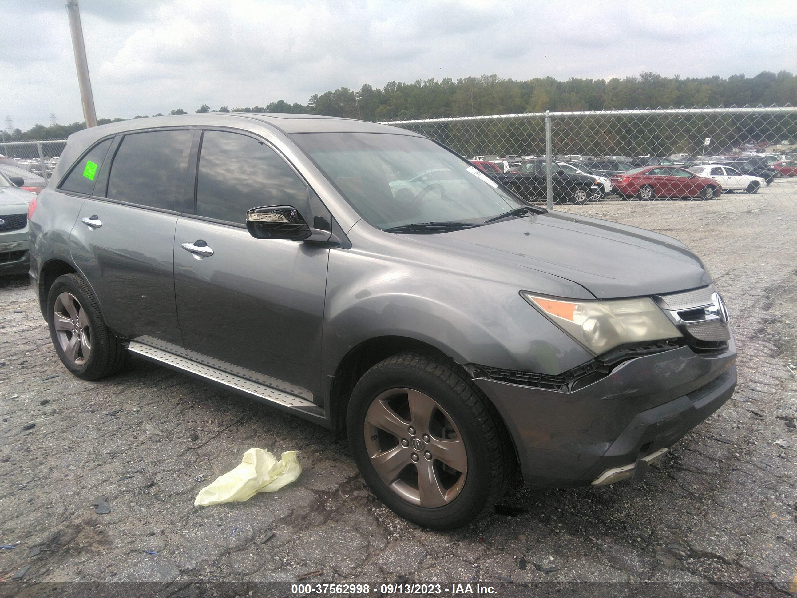 acura mdx 2008 2hnyd28578h516554