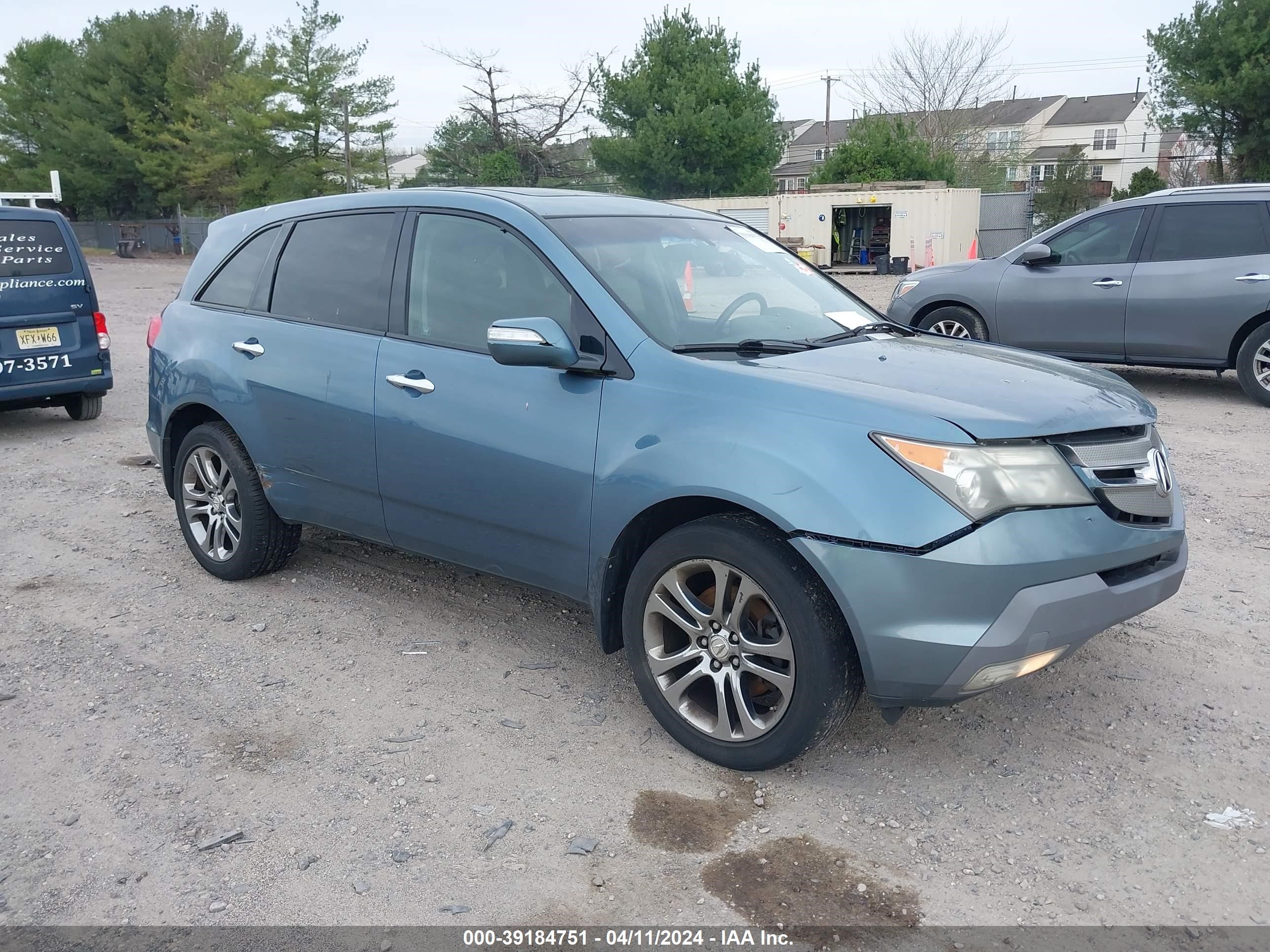 acura mdx 2007 2hnyd28597h517588