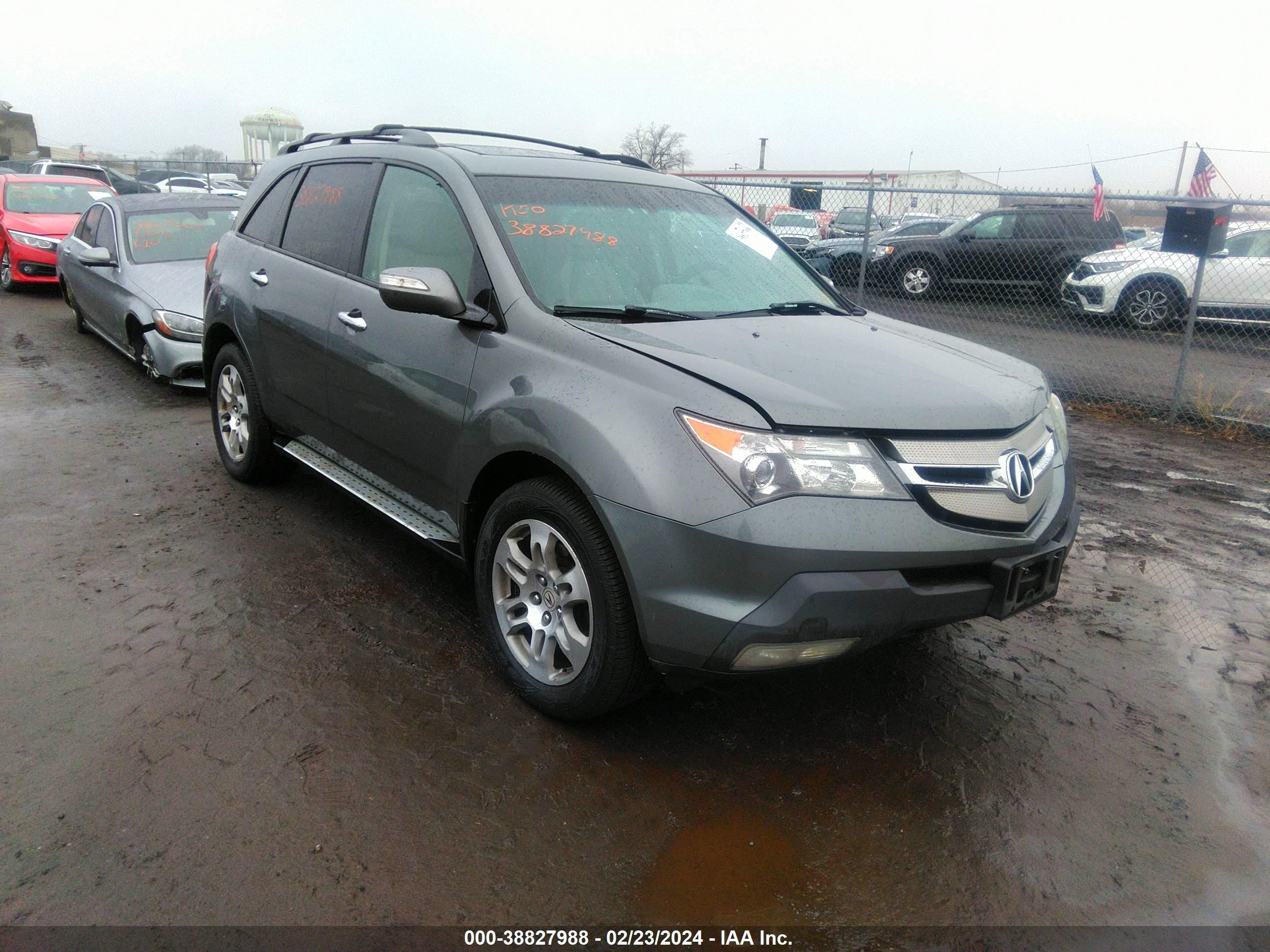 acura mdx 2009 2hnyd28609h515496