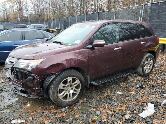 acura mdx techno 2009 2hnyd28629h506556