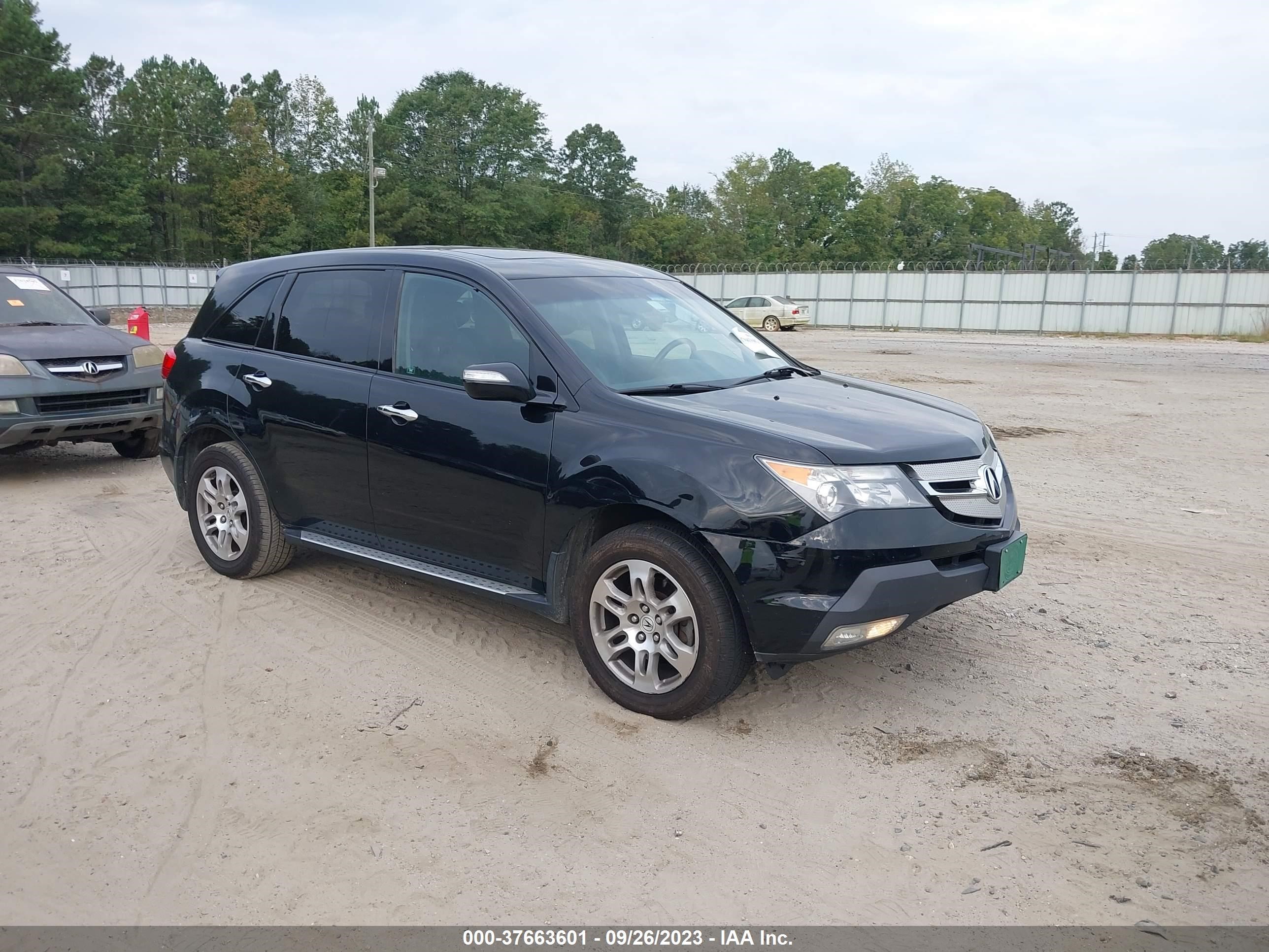 acura mdx 2009 2hnyd28639h531644