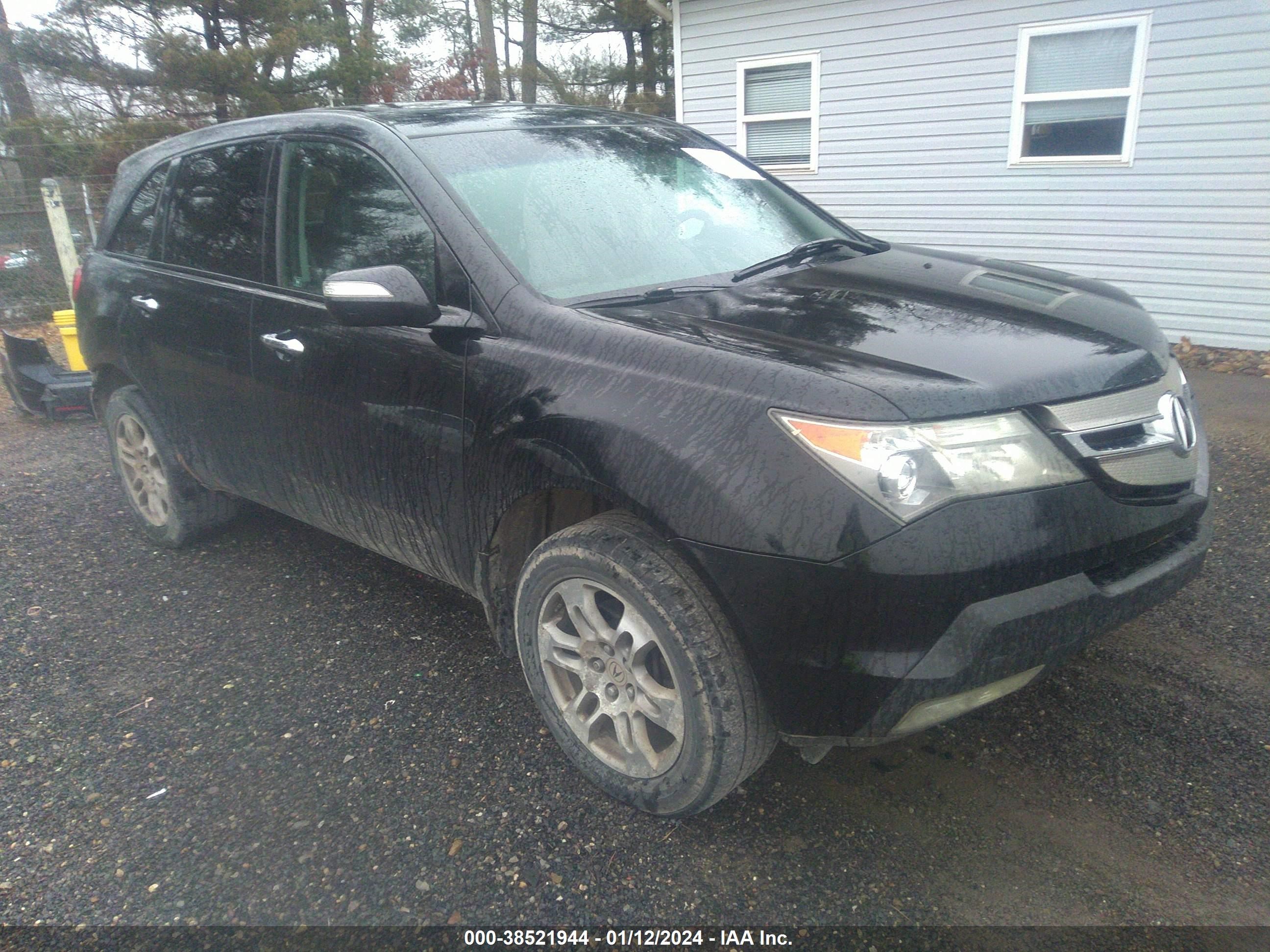 acura mdx 2009 2hnyd28649h525271