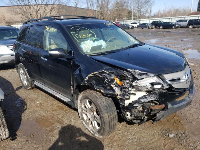 acura mdx techno 2009 2hnyd28659h501853