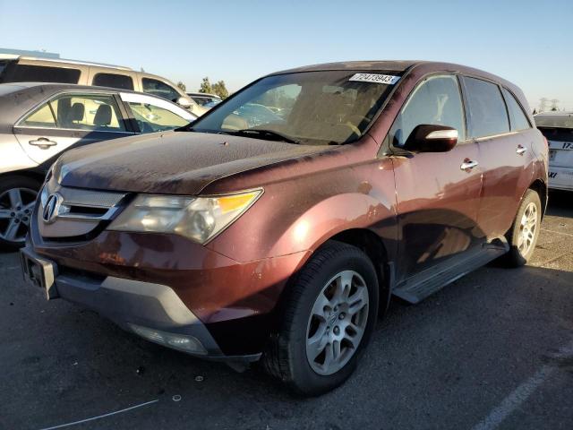 acura mdx techno 2009 2hnyd286x9h514792