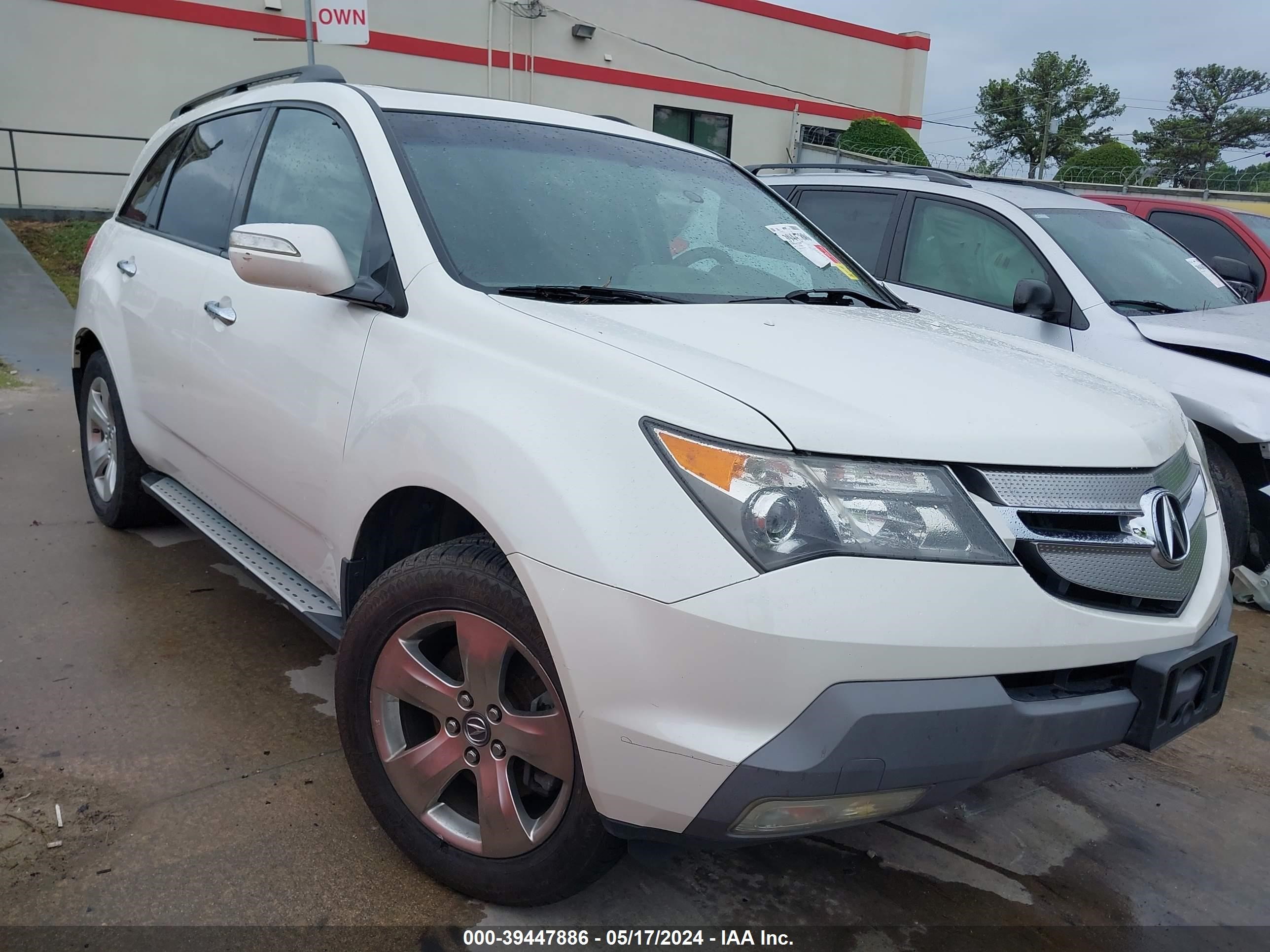 acura mdx 2009 2hnyd28749h526851