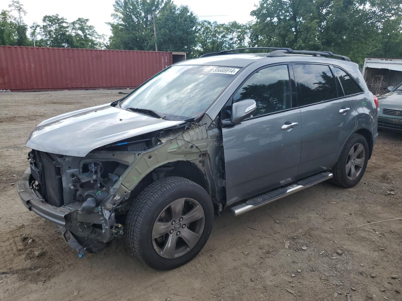 acura mdx 2008 2hnyd28798h540713