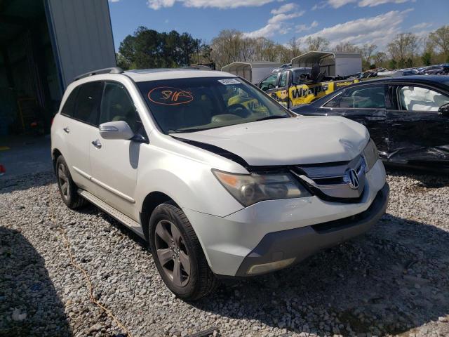 acura mdx sport 2007 2hnyd28807h552319