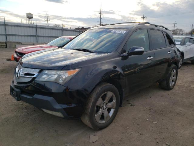 acura mdx 2007 2hnyd28827h506085