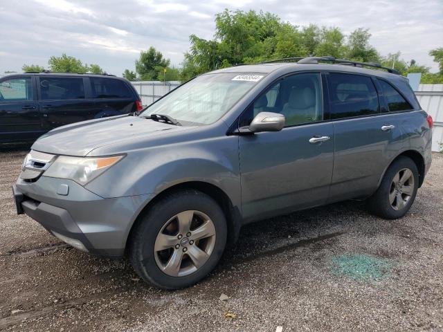 acura mdx sport 2009 2hnyd28869h001900