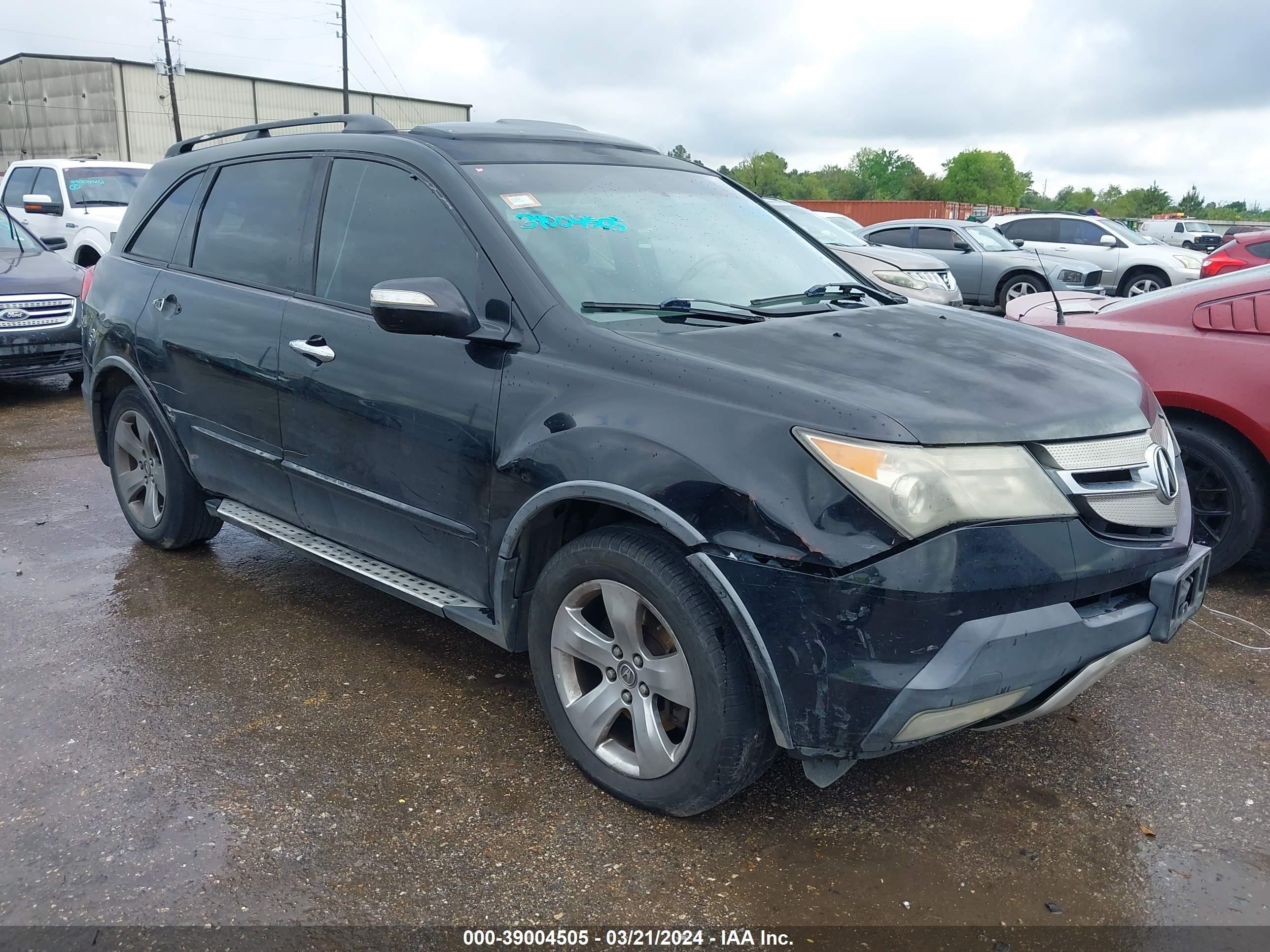 acura mdx 2007 2hnyd288x7h553333