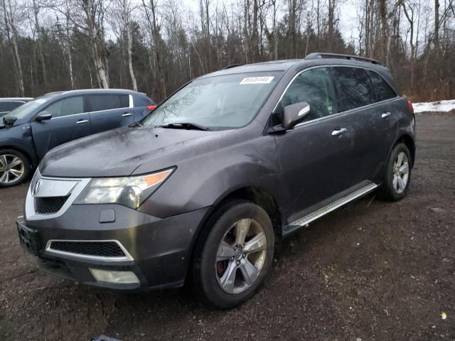 acura mdx 2011 2hnyd2h22bh001989