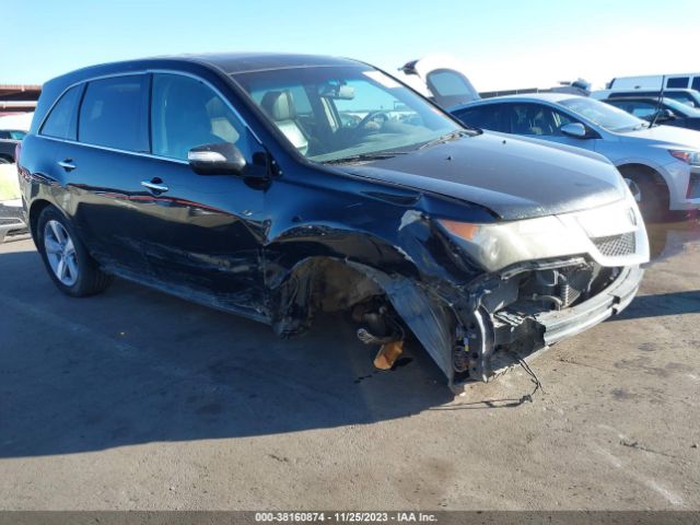 acura mdx 2011 2hnyd2h22bh516636