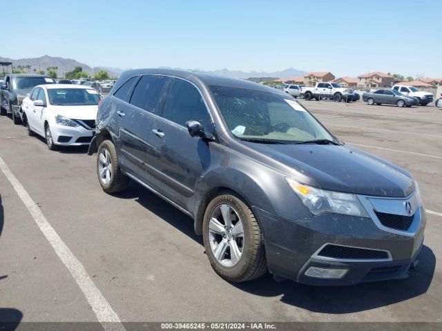 acura mdx 2010 2hnyd2h23ah519155