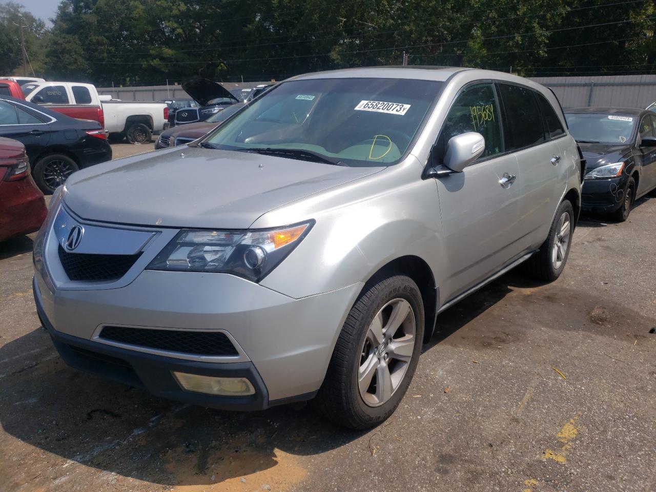 acura mdx 2010 2hnyd2h25ah515432