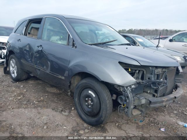 acura mdx 2011 2hnyd2h25bh509373