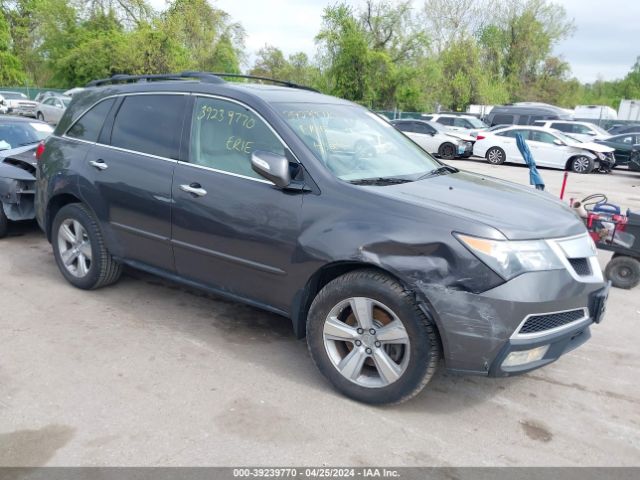 acura mdx 2010 2hnyd2h40ah528770