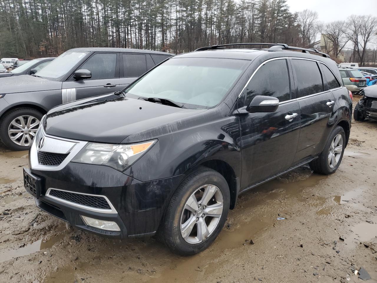 acura mdx techno 2011 2hnyd2h40bh529709