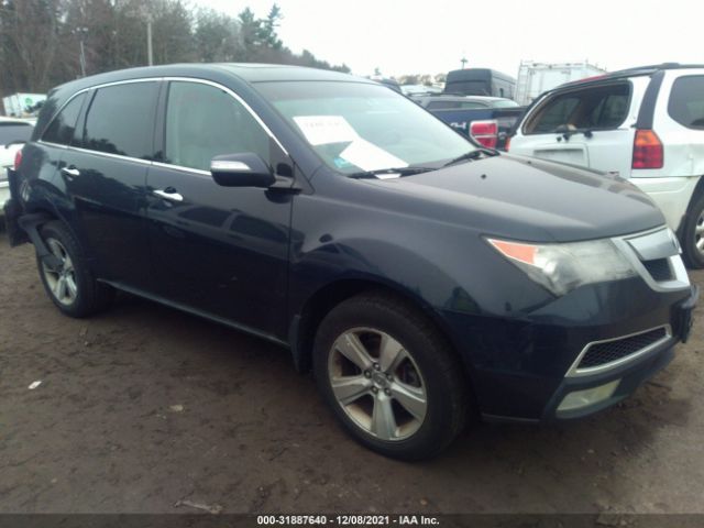 acura mdx 2011 2hnyd2h41bh505290