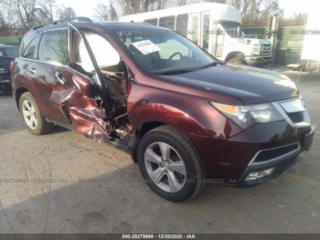 acura mdx 2010 2hnyd2h44ah502771