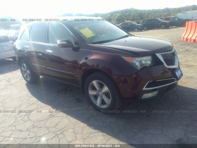 acura mdx 2010 2hnyd2h44ah508571