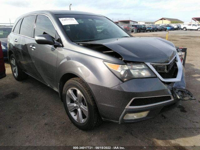 acura mdx techno 2010 2hnyd2h45ah515173