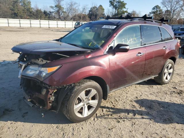 acura mdx techno 2011 2hnyd2h45bh521590