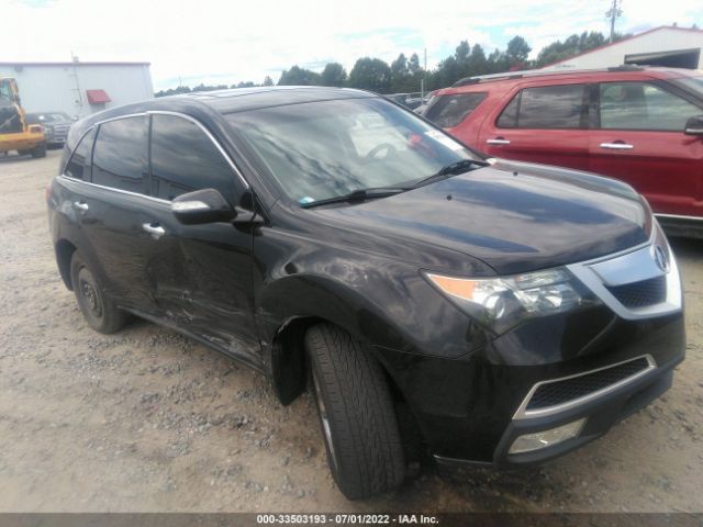 acura mdx 2011 2hnyd2h47bh543414