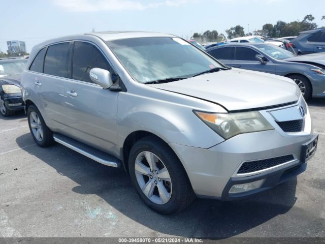 acura mdx 2010 2hnyd2h48ah505186