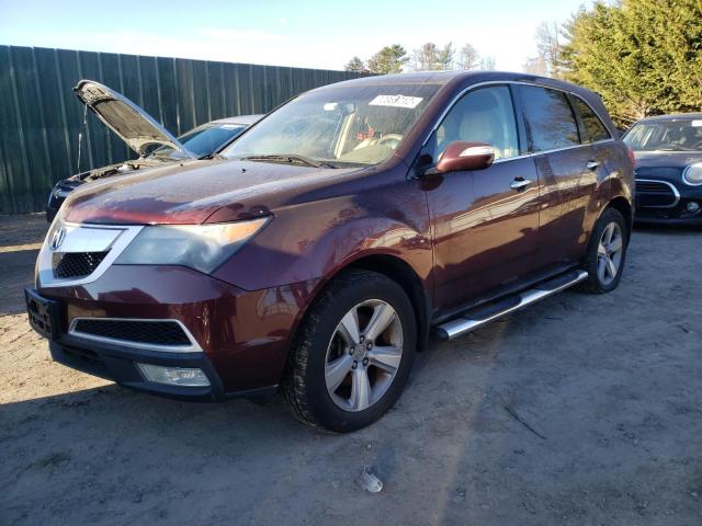 acura mdx techno 2012 2hnyd2h48ch514361