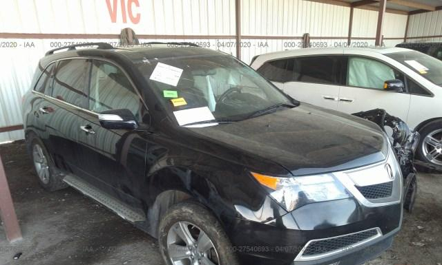 acura mdx 2010 2hnyd2h49ah506508