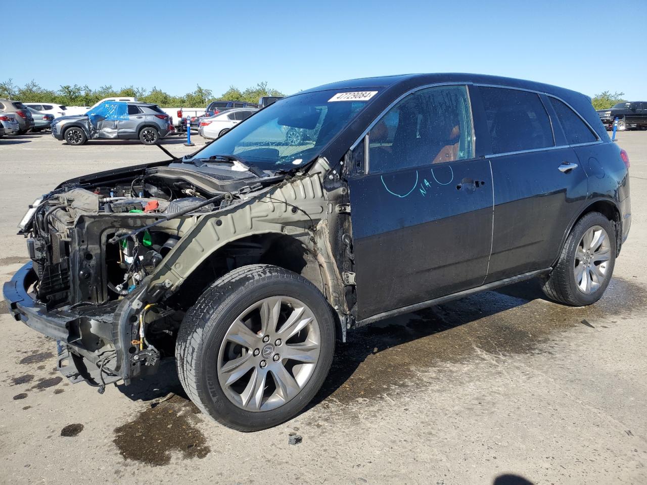 acura mdx 2011 2hnyd2h55bh539581