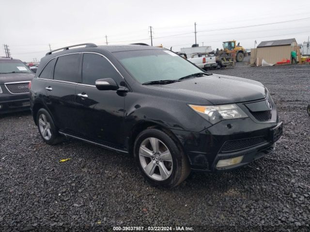 acura mdx 2011 2hnyd2h60bh001895