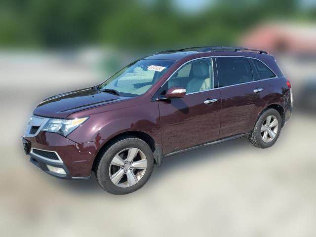 acura mdx 2011 2hnyd2h61bh533107