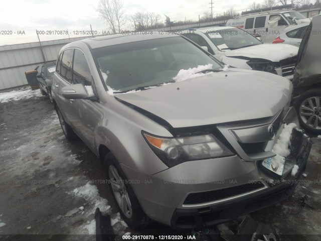 acura mdx techno 2011 2hnyd2h61bh547623