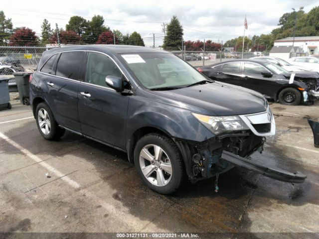 acura mdx 2011 2hnyd2h65bh533160