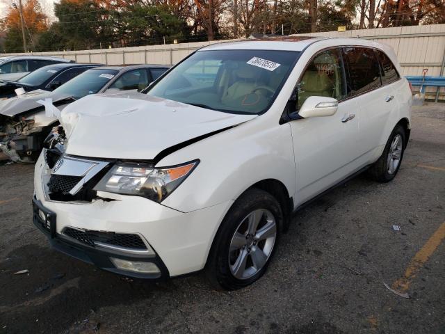 acura mdx techno 2010 2hnyd2h67ah507867