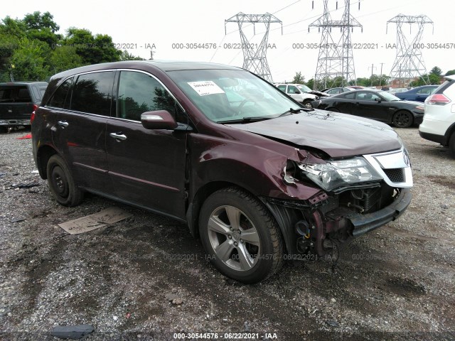 acura mdx 2011 2hnyd2h68bh513131