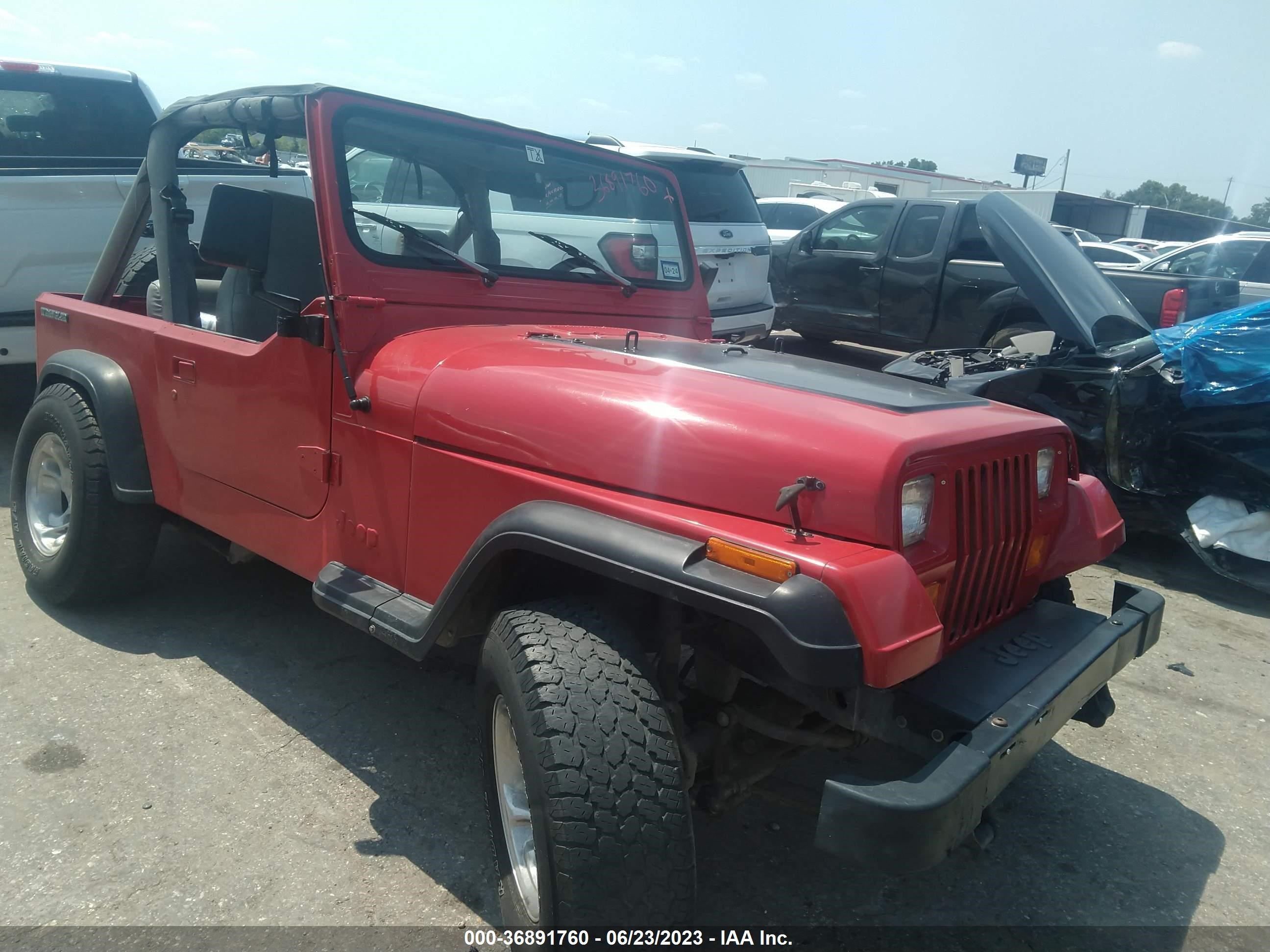 jeep wrangler 1990 2j4fy19e1lj513624