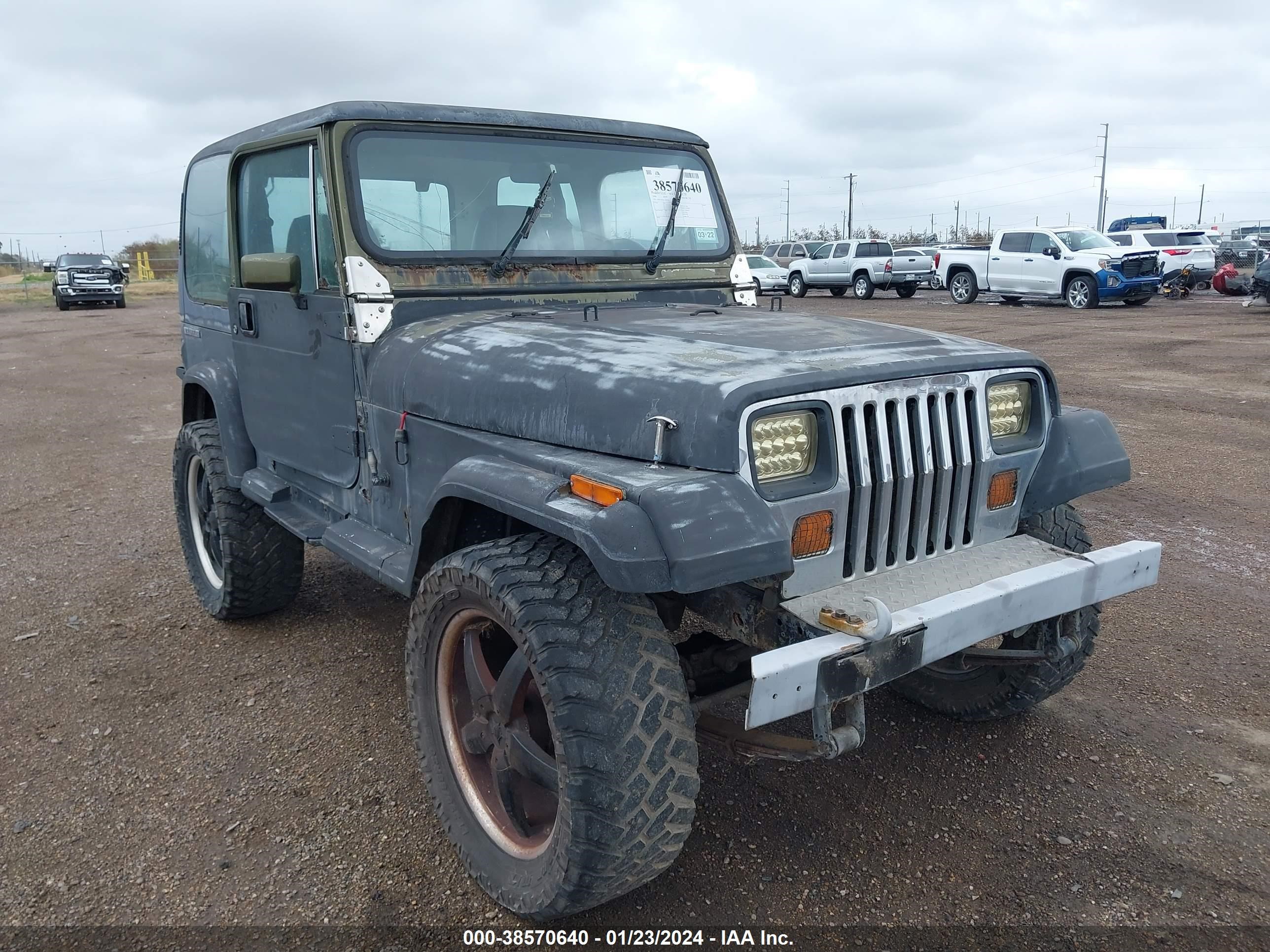 jeep wrangler 1990 2j4fy19e4lj543152