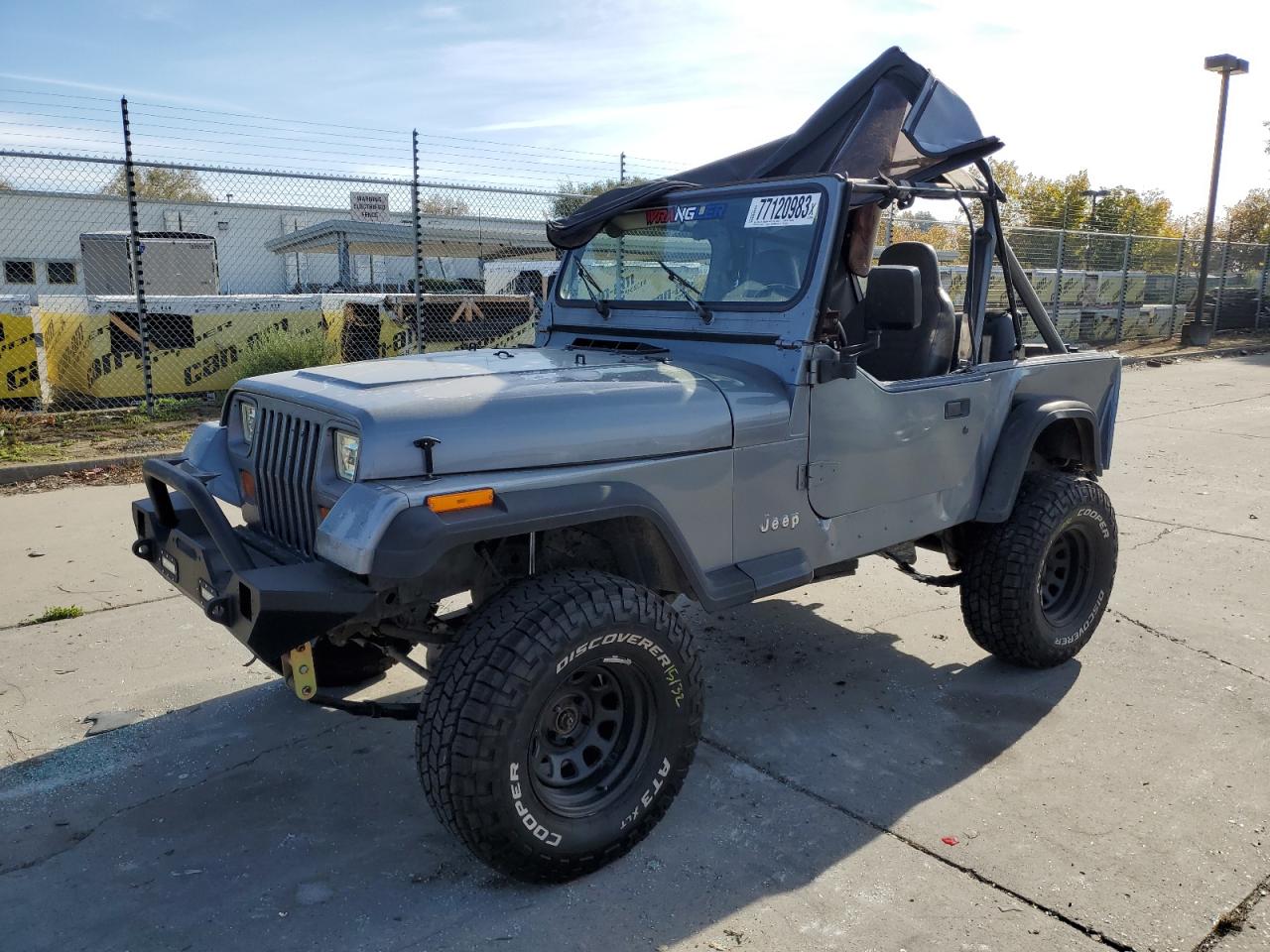 jeep wrangler 1991 2j4fy29s7mj108784