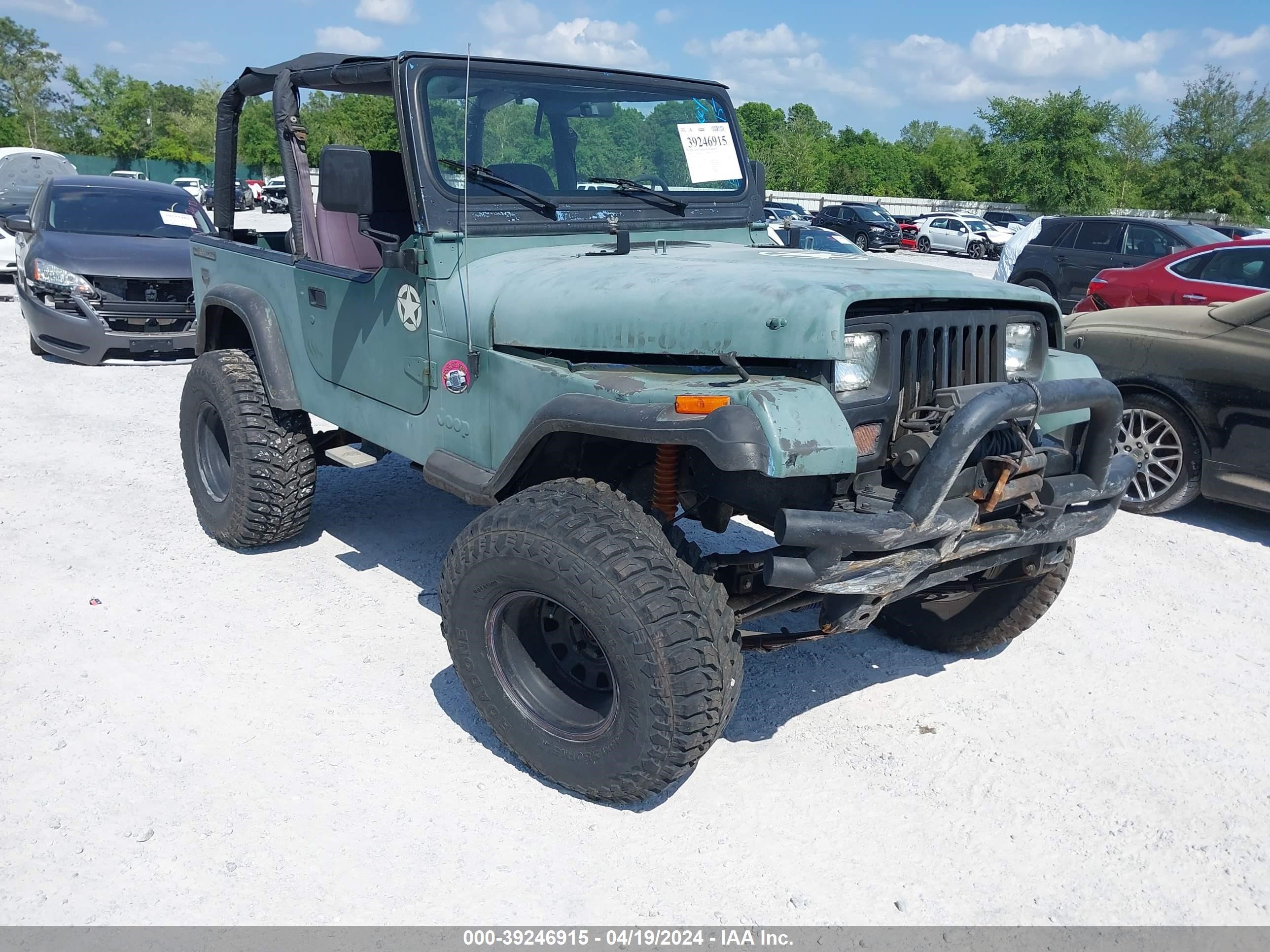 jeep wrangler 1989 2j4fy29t3kj134305