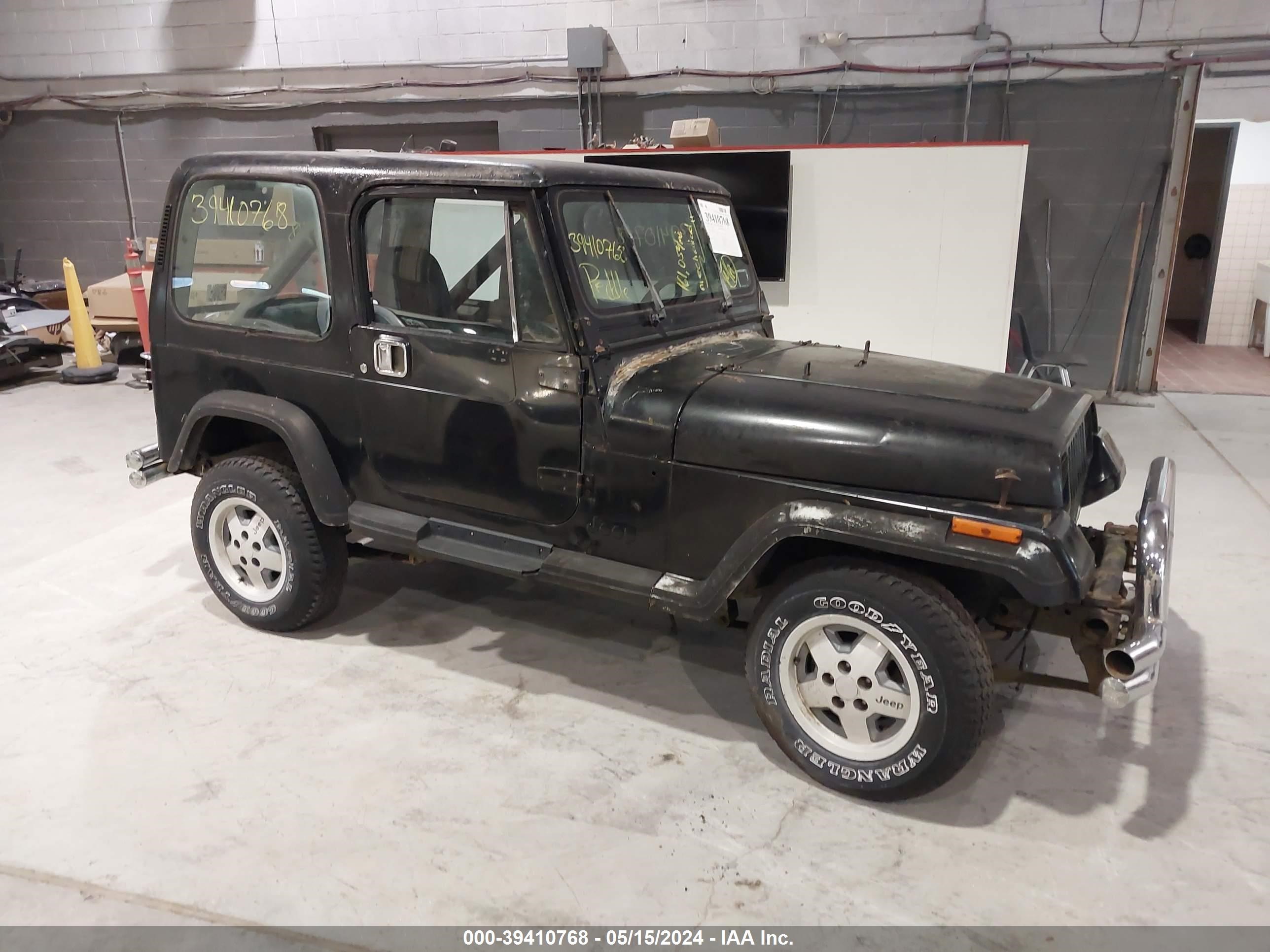 jeep wrangler 1989 2j4fy29t8kj164335